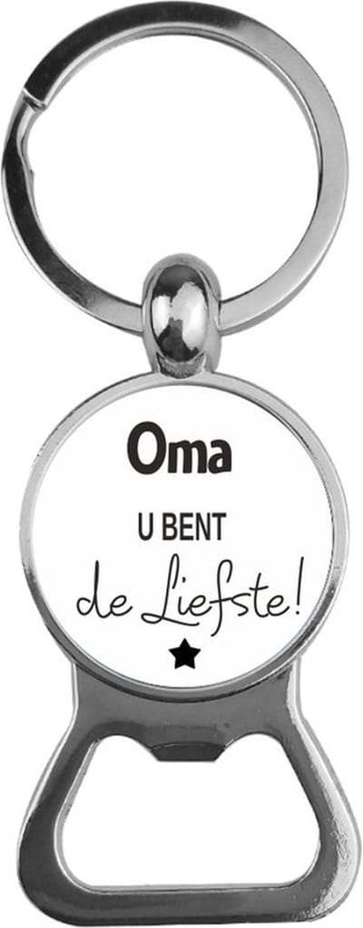 Bieropener Glas -  Oma U Bent De Liefste