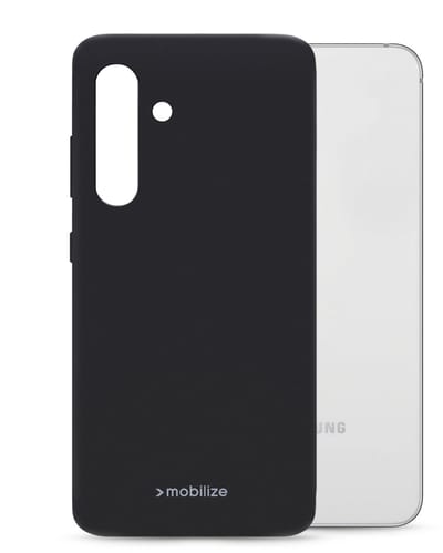 Mobilize Hoesje geschikt voor Samsung Galaxy S26 Telefoonhoesje Flexibel TPU | Mobilize Rubber Gelly Backcover | Galaxy S26 Case | Back Cover - Zwart