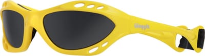 Glogglz® Rayz – Sportzonnebril – Geel – Gepolariseerd – UV400 – Anti-condens – Watersport & Outdoor