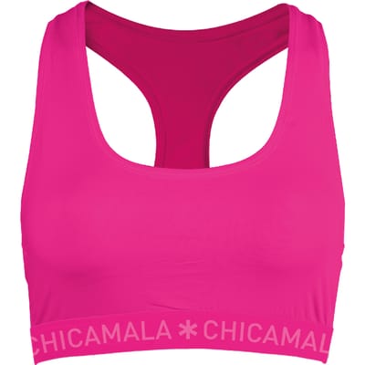 Chicamala – Dames Racerback - BH zonder beugel – Dames Ondergoed – Lingerie - Sport BH – Kleding - 95% Katoen – Dames kleding