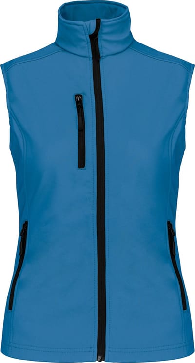 Kariban Dames softshell bodywarmer K404 - Aqua Blue - S