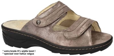 Fidelio Hallux -Dames - brons - slippers & muiltjes - maat 37