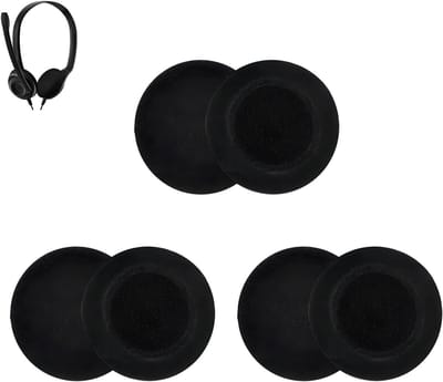 Zachte schuim oorkussens vervangingen voor PC 2, PC 3, PC 5, PC 7 en PC 8 USB hoofdtelefoons - 3 paar comfortabele oorkussens voor optimale geluidskwaliteit en langdurig gebruik