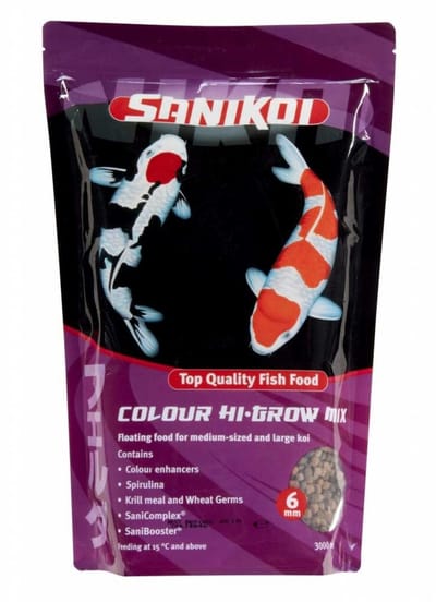 Sanikoi Colour Hi-Grow Mix Food - Visvoer - 6 mm - 3000 ml
