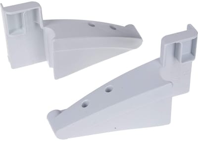 Dailygoods- Houderset voor Liebherr - Fleshouder Koelkastdeur - Duurzaam Kunststof - Compatibel met 7438550/7427331/7438548/7427329 - Betrouwbare Oplossing - Lange Levensduur