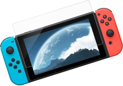 Screenprotector Glas Geschikt voor Nintendo Switch - Tempered Glass Screen Protector - 1x