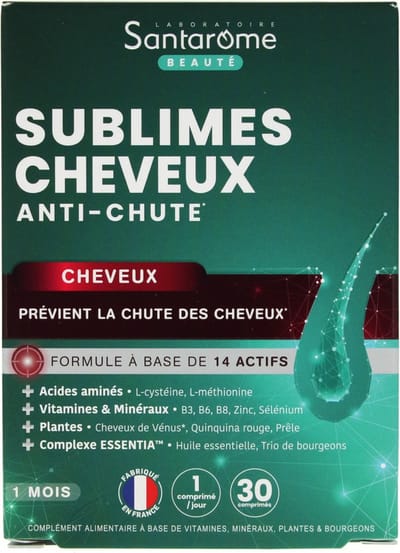 Santarome Sublimes Anti-haaruitval 30 Tabletten