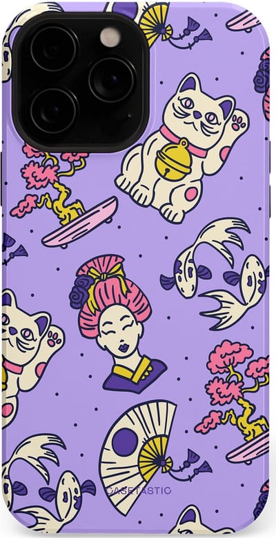 Casetastic Hoesje Geschikt voor Apple iPhone 13 Pro Max Magsafe - Stijlvolle Beschermende Duo-layer Case - Bonsai