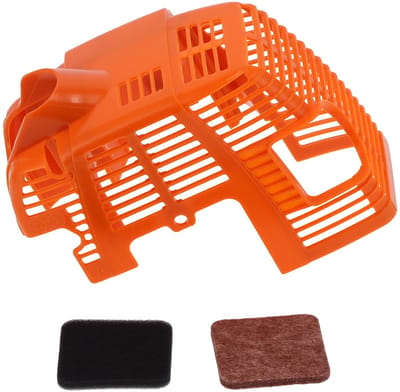 Dailygoods - Plastic Lijkwade - Vervangende Onderdelen - Geschikt voor Trimmers en Grasmaaiers - Oranje - Luchtfilter Accessoires - Motorkap
