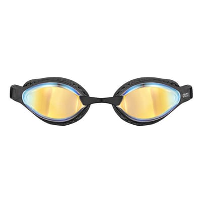 Arena Unisex Airspeed zwembril voor volwassenen (Geel/Koper/Zwart)