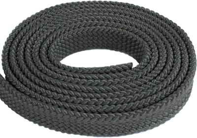 Polypro Touw - Vlak gevlochten touw - Watersport en varen - Drijvend en lichtgewicht - 10 voet x 1 inch