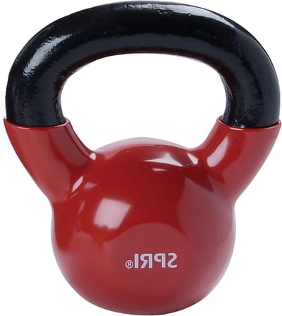 Vinyl Kettlebell - Deluxe Edition met Verstelbaar Gewicht verstelbare kettlebell