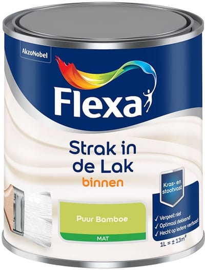 Flexa - Strak In De Lak Binnenlak Mat - Puur Bamboe - Mengverf - 1 L