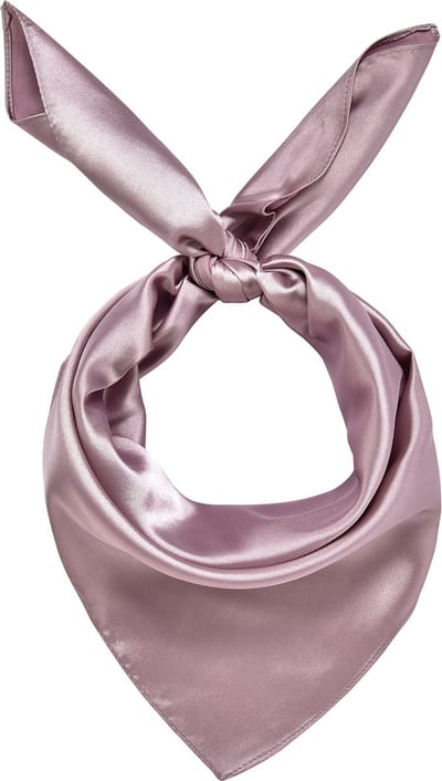 Emilie Scarves - sjaal - satijn - mauve - vierkant 60*60 cm