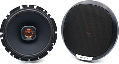 Coaxiale Autoluidsprekers - Autospeakers Tweeweg - Auto Audio Verbeteren - Waterafstotende Papierconus - 165 mm - Zwart