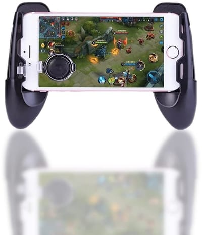 Dailygoods- GSM Houder Ergonomisch Ontwerp - Universele Houder - Telefoonhouder - Mobiele Telefoon - Vervangknop - Geschikt voor 4,5-6,5 inch