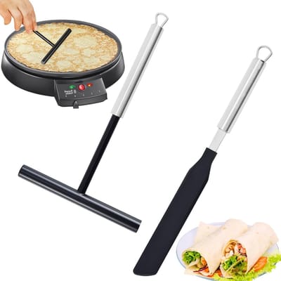Pannenkoeken Hark - Deeg Dispenser - Bakkerij Keuken - Roestvrij Staal - 19.5cm