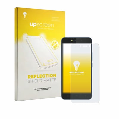 upscreen - Screenprotector voor Tecno Pouvoir 1 - Folie Beschermfolie anti glare matte