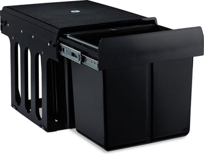 Inbouw prullenbak - 3 vakken - 15 l en 2 x 8 l