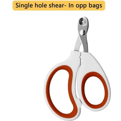 Professionele nagelknipper en klauwtrimschaar voor kleine honden en katten, accessoires voor katten, roestvrijstalen trimschaar. white