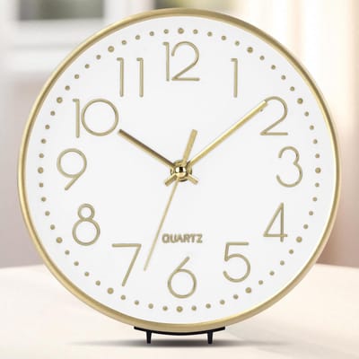 Omgoods - Moderne Wandklok 20cm - Stille Klok voor Keuken en Thuis