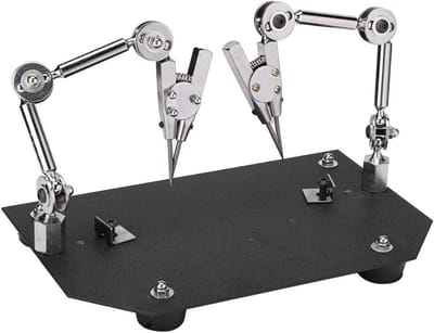 Professionele Soldering Tool met Flexibele Armen en Klemmen voor Precisiewerk en Sieradenreparatie