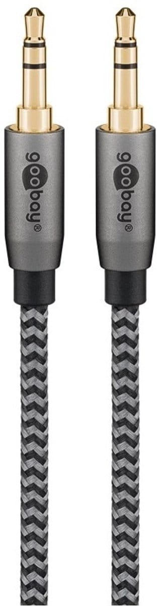 Goobay Plus 3,5mm Jack kabel | 0,50 meter