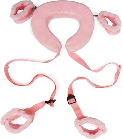 Erodit® Positioneringsriem met Kussen - Roze - Bondage - BDSM - Seksspeeltjes - Erotiek - Koppels - Mannen - Vrouwen