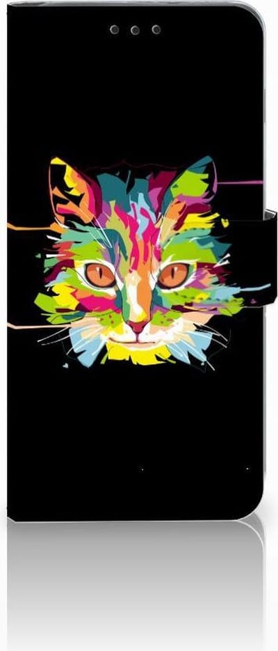 Samsung Galaxy S10 Plus Leuk Hoesje Cat Color