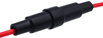 VLTG Draadzekeringhouder 5x20mm - Bajonet type - Opbouw - Geschikt voor 5x20mm glaszekering