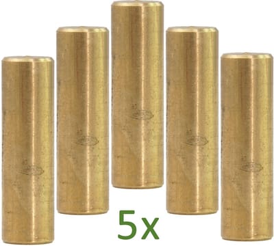 TRUTZHOLM 5x Breekpennen voor Kabeltakel 800 kg - Overbelastingsbeveiliging Kabellier 0,8t - Set Veiligheidspennen Bosbouw