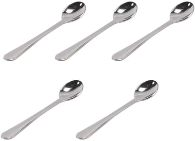 Dailygoods - 5 Stuks Roestvrijstalen Mini-Kruidenlepels