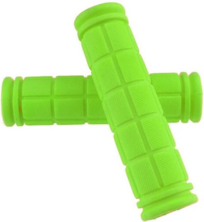 New Age Devi - Fietshandvatten Stuur Grips Anti-Slip Fiets Handvat Bar Grips Rubber Licht groen