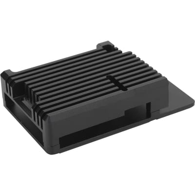 Aluminiumlegering Koellichaam Behuizing Beschermhoes 2-laags Buitenbehuizing voor Raspberry Pi 4B