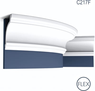 Kroonlijst flexibel Origineel Orac Decor C217F LUXXUS Plafondlijst Sierlijst flexibel 2 m
