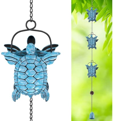 Regenketting voor Buiten - Regenvanger - Blauw