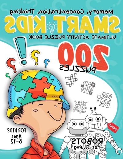 Puzzelboek Kinderen - Activiteitenboek Spelletjes - Hersenen Trainen - 200+ Puzzels - 230 Pagina's - Niet gespecificeerd