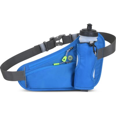 Sport Hydratatie Heuptas Hardloopriem Heuptas Heuptas met Waterfleshouder voor Heren Dames blauw