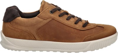 Ecco 501684 02034 ByWay Sneakers Beige Nubuck Heren - Cognac