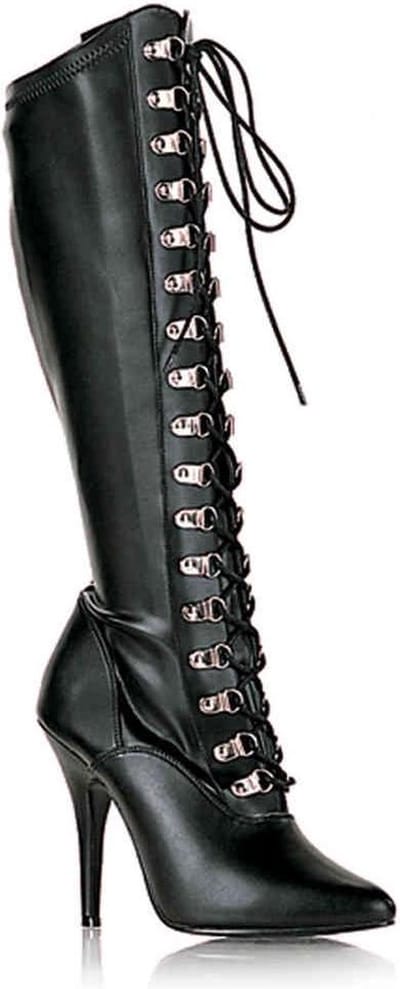 EU 36 = US 6 | SEDUCE-2024 | 5 D-Ring Stretch Knee BT, Side Zip