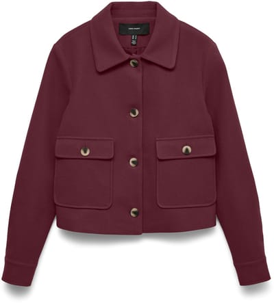 VERO MODA - VMCAYA LS CF SHORT JACKET WVN EXP - Dames - Gewatteerde jassen