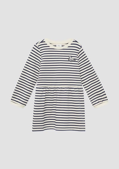 s.Oliver - female - Lichtgewicht sweatjurk met glinsterend borduursel