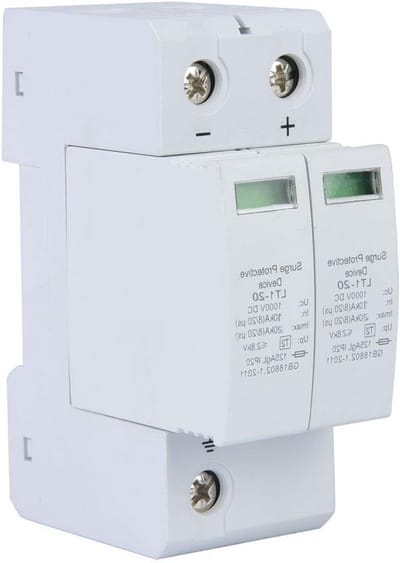 Surge Protector voor DC Fotovoltaïsche Systemen - Bliksembeveiliging en Lage Spanning Arrester (10/20KA, 2P40KA, 2P20KA)