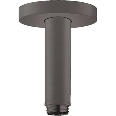 Hansgrohe Plafondbevestiging S - 100 mm - hoogglans zwart chroom