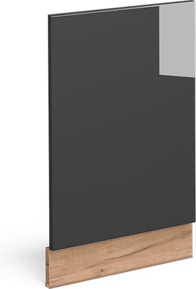Vicco Fame-Line Frontpaneel – 45 cm zonder werkblad Antraciet Hoogglans