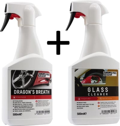 Valet Pro - Dragon's Breath - Velg en Vliegroestreiniger + 500 Ml ruitenreiniger twv € 28,98
