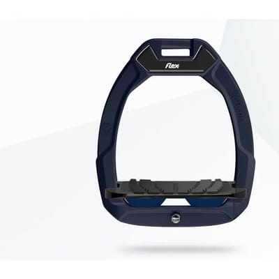 Veiligheidsstijgers voor paardrijden Hellend Grip Rood/Zwart/Marine Flex-On Safe-On