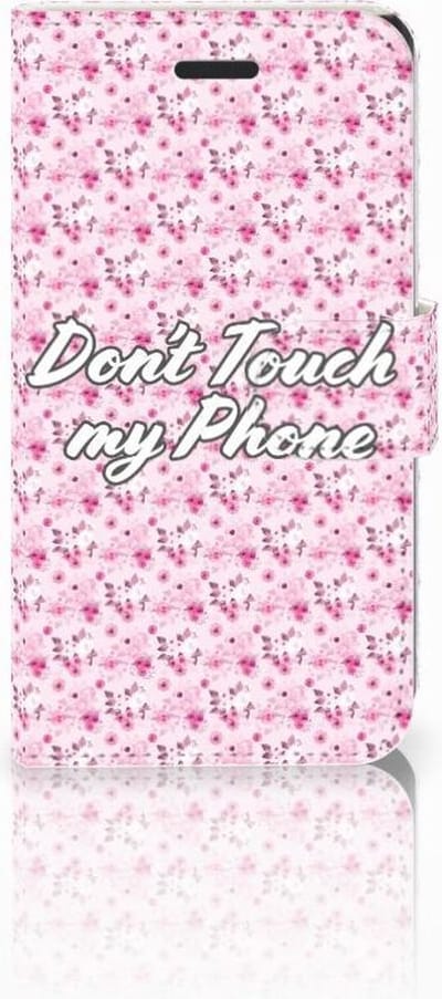 Samsung Galaxy Xcover 3 | Xcover 3 VE Portemonnee Hoesje Flowers Pink DTMP