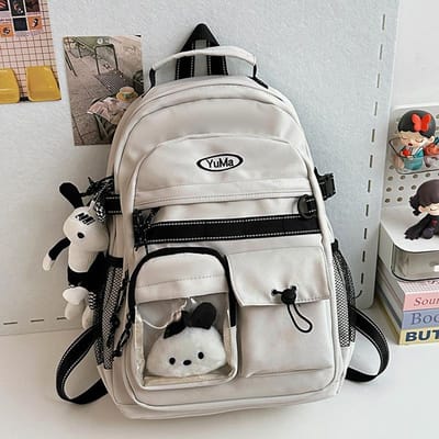 Cartable pour Enfants Élèves d'École Primaire Filles Élèves de Collège Sacs à Dos Grande Capacité Blocs de Couleurs Sacs à Dos