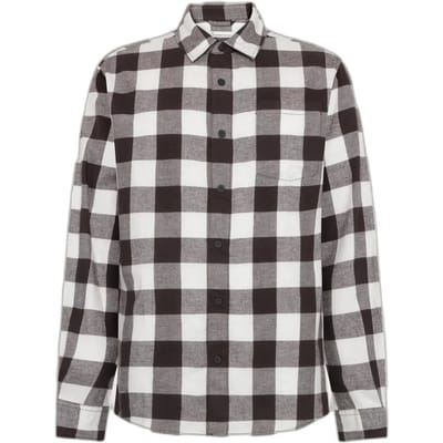 Katoenen flanellen overhemd met ruitjes KnowledgeCotton Apparel - GOTS